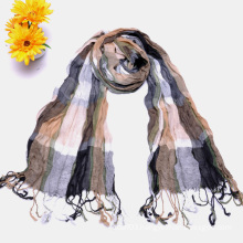2015 Fashion Multiple Colored Checked Scarf